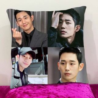 หมอนอิง สั่งทำ ใส่ได้4รูป หมอนอิงขนนุ่ม หมอนอิงโซฟา หมอนอิงในรถ หมอนอิงหลัง Cushions  Jung Hae in จองแฮอิน พระเอกซีรีส์