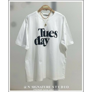 👠⚡เสื้อยืดสกรีน Tues day⚡👠