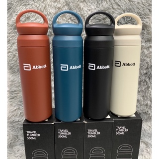 Abbott  Travel Tumbler 500ml กระบอกน้ำเก็บอุณหภูมิร้อน/เย็น 304สเเตนเลส 2 ชั้น