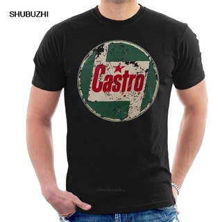 เสื้อยืด พิมพ์ลาย Castro Oil Castrol แฟชั่นฤดูร้อน สําหรับผู้ชายS-5XL