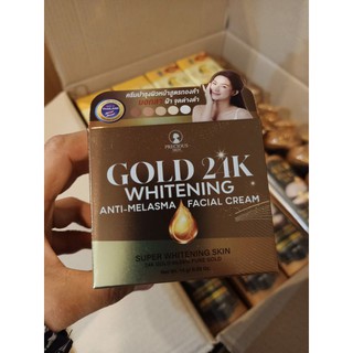 Gold 24k Whitening anti melasma facial cream