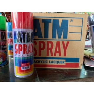 สีสเปรย์ ATM สี(แดง,ส้ม,ชมพู)เบอร์211,226,299 ATM spray acrylic lacquer