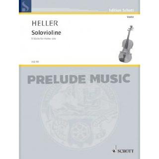 Heller, Barbara: Solo Violin Schott Publishing (VLB90)