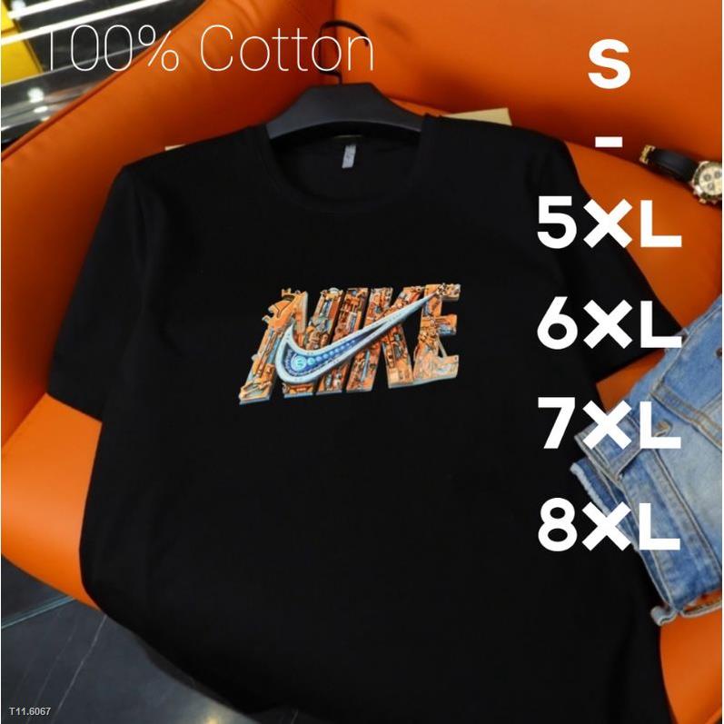 50 กก.-125 กก. Oversized 100 Cotton Nike Short Sleeve t Shirt Sport Big ...