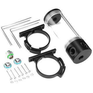 Acrylic Cylinder Reservoir Tank G1/4 50Mm X 140Mm Pc Liquid Water Cooling Kit Fo