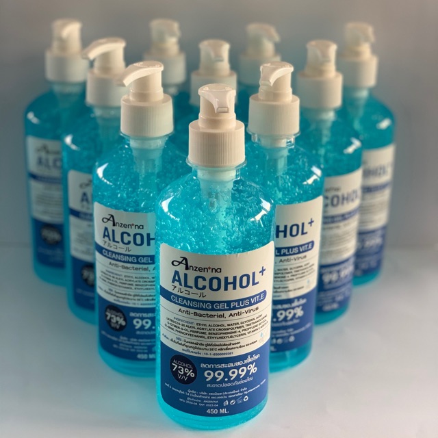 เจลแอลกอฮอล์ล้างมือ ANZEN’NA