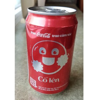 กระป๋องโค้ก Coke Can รุ่น Smile Happiness ยังไม่เปิด ของประเทศเวียดนาม หายาก