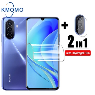 ฟิล์มกันรอย 3 มิติ แบบเต็มจอ Huawei Nova Y90 Y70 Plus 9 SE 8i 7 7i 5T 3i 2i 2 Lite 4 4e 5 Pro ป้องกันรอยขีดข่วน บางพิเศษ สำหรับ ฟิล์มไฮโดรเจลกันรอย ฟิล์มกระจกกล้อง