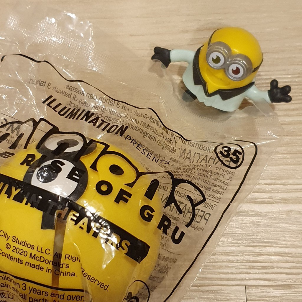 Mcdonald Minions 2020 Minions Collection เบอร์ 35