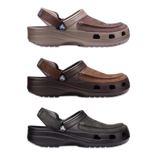 รองเท้าลำลองผู้ชาย CROCS Yukon Vista II Clog ✨(สินค้าขายดี)✨สีใหม่พร้อมส่ง!! ทรงเท้ากว้าง สวมใส่สบาย รองรับน้ำหนักได้ดี