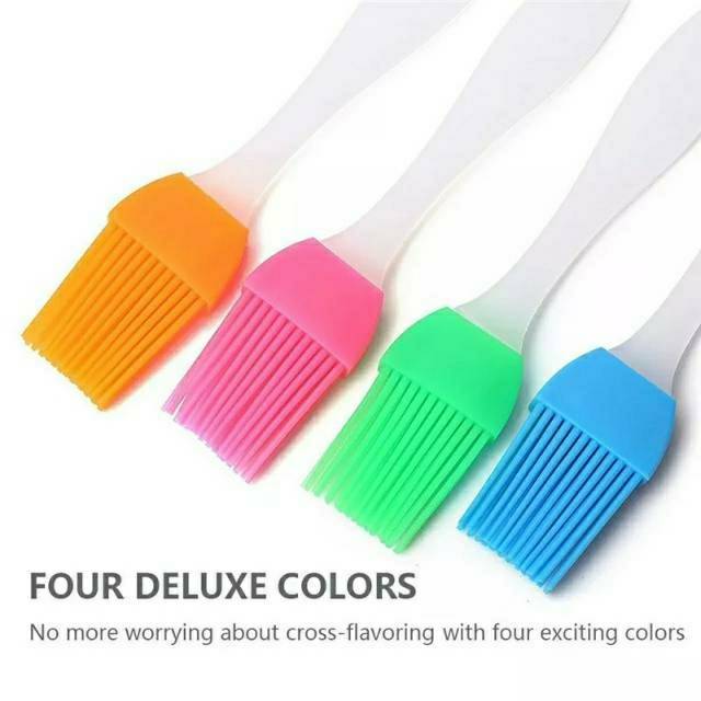 BBQ BARBEQUE CAKE BRUSH/ BREAD CAKE BUTTER BRUSH วัสดุซิลิโคน