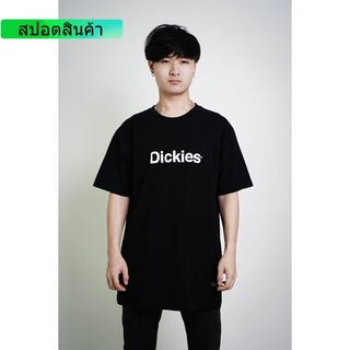 DICKIES เสื้อยืดแขนสั้น BLK DK3200106 HERMANN CLASSIC FIT S/S TEE ผ้าฝ้ายแท้