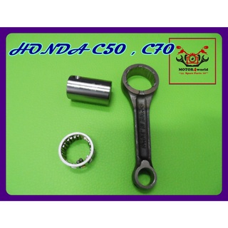 HONDA C50 C70 PISTON CONNECTING ROD KIT SET // ก้านสูบชุด ชุดก้านสูบ ก้านสูบ ครบชุด สินค้าคุณภาพดี