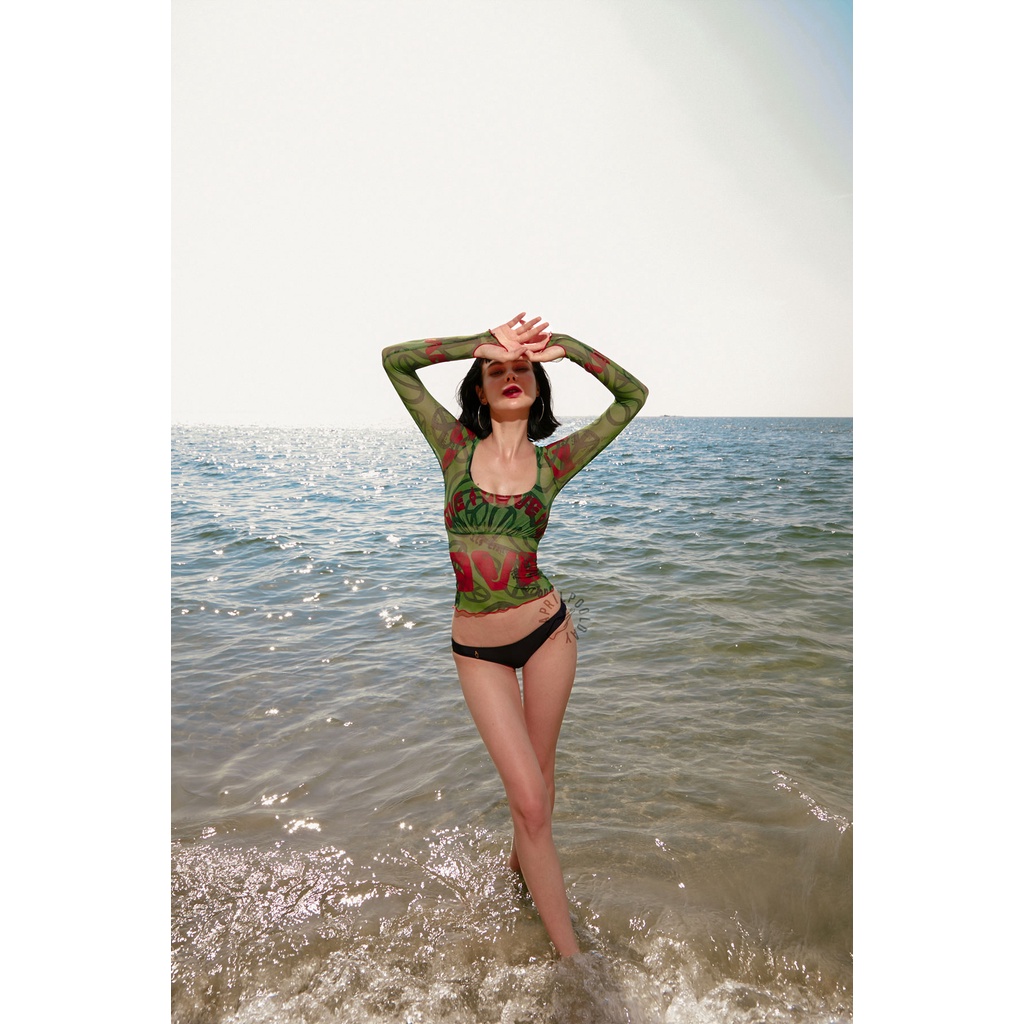APRILPOOLDAY HORSESHOE TOP ราคา ถูกที่สุด ดีลบีเคเค แกลเลอรีภาพที่ 6