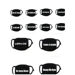 พร้อมส่ง Mask ผ้าปิดปาก Wannaone