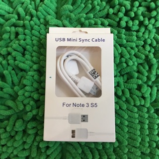 🌸🌿 USB mini sync cable for note 3 S5