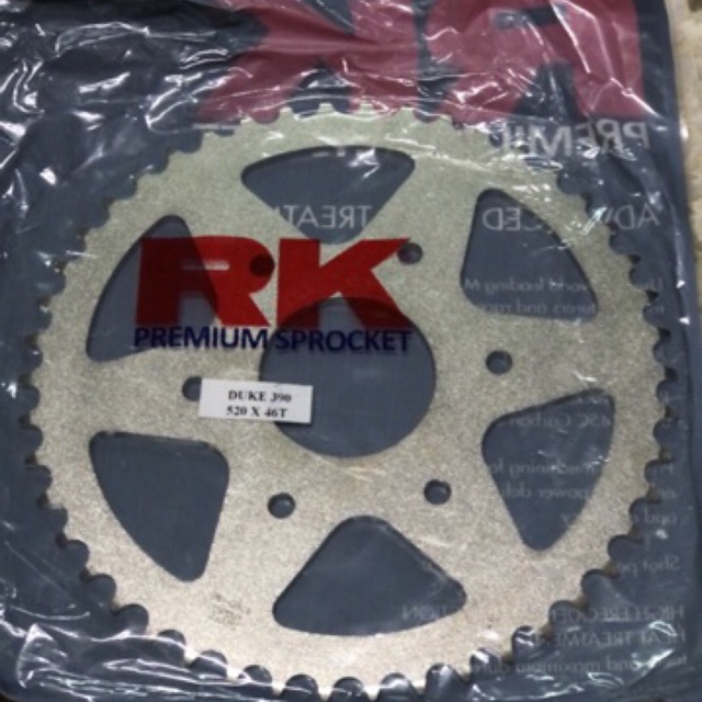 KTM Duke 390 / 250 / Dominar 250 RK Sprocket 520 X 46T