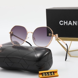 Chanel แว่นตากันแดด ป้องกันรังสียูวี สไตล์คลาสสิก หรูหรา เหมาะกับการขับขี่กลางแจ้ง แฟชั่นเรโทร สําหรับผู้หญิง uv400