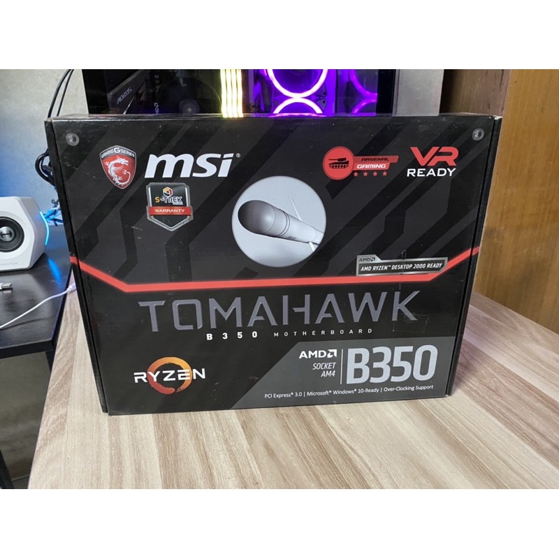 เมนบอร์ด MSI B350 tomahawk มือสอง