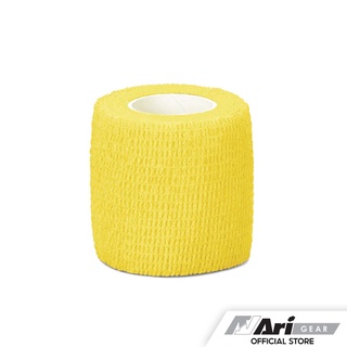 ARI COHESIVE SPORTS TAPE - YELLOW  เทปผ้าล็อค อาริ 2 นิ้ว สีเหลือง