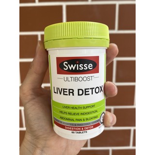 ร้านคนไทย🇹🇭 ของแท้ 100% Swisse Ultiboost Liver Detox 60 เม็ด