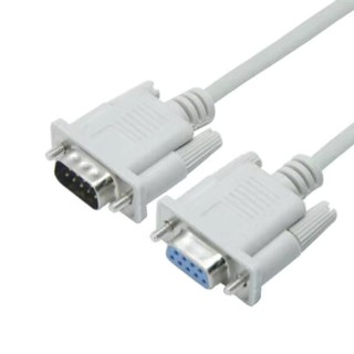 DB9 COM 9-pin RS232 Serial Port Extension Cable, Male Female, Lengthความยาว10เมตร