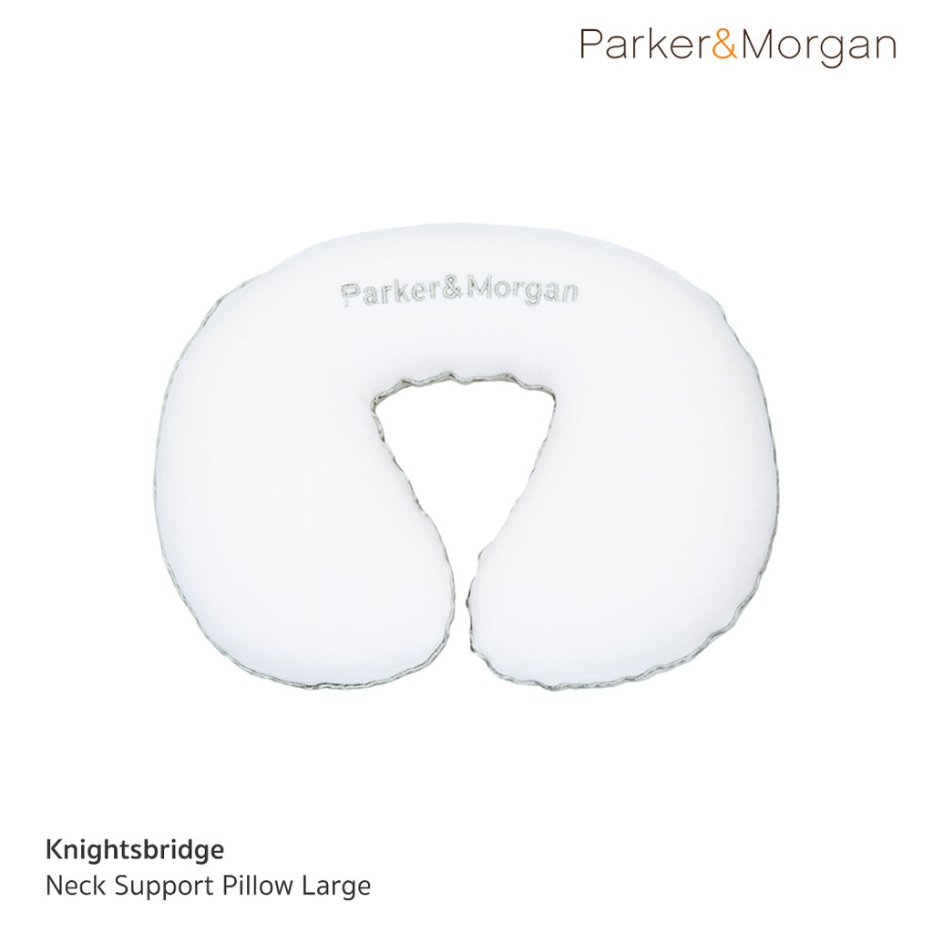 Parker & Morgan Knightsbridge Memory Foam Pillow Neck Support Size Large