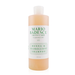 MARIO BADESCU - แชมพู Henna &amp; Seamollient Shampoo (สำหรับทุก