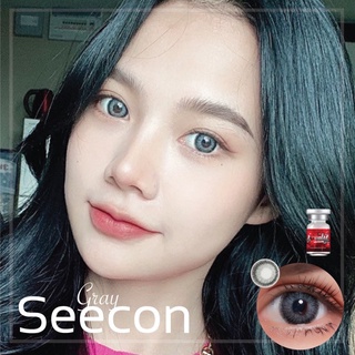 ✨ Seecon gray(Lovely lens) ขนาดBig ตาโต (บิ๊กอาย คอนแทคเลนส์ bigeyes)