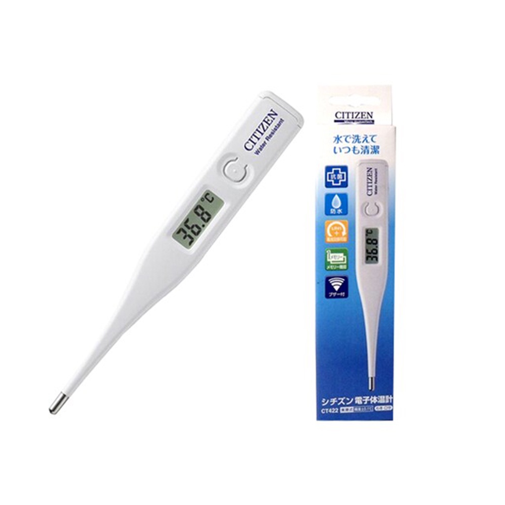 ซิติเซ็น เทอร์โมมิเตอร์วัดไข้ระบบดิจิทัล รุ่น CT-422 สำหรับวัดอุณหภูมิร่างกาย