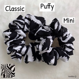 ❤️ พร้อมส่ง ❤️ ยางรัดผมลายม้าลายสุดเก๋ น่ารัก Scrunchies