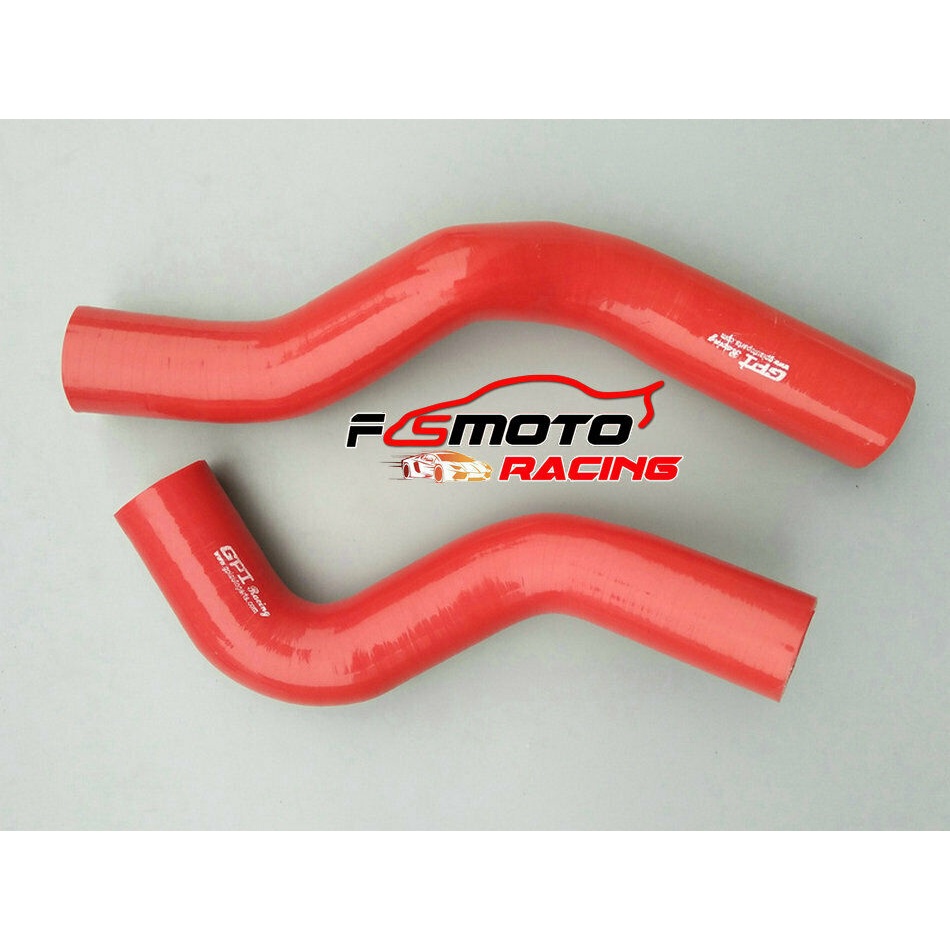 สําหรับ Toyota Land cruiser HZJ75 / HZJ78 / HZJ79 ชุดท่อหม้อน้ําซิลิโคน สีแดง