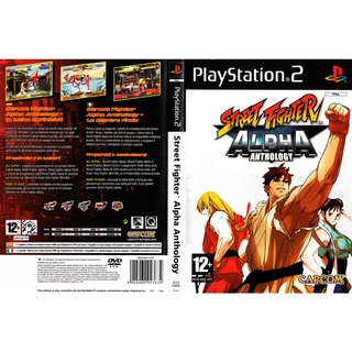 แผ่นเกมส์ PS2 Street Fighter Alpha Anthology   คุณภาพ ส่งไว (DVD)