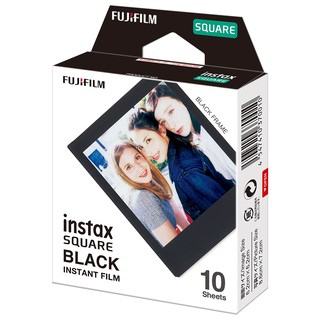 ฟิล์มกันรอยสีดําสําหรับ Fujifilm Instax Square SQ1 SQ6 SQ10 SQ20 10แผ่น