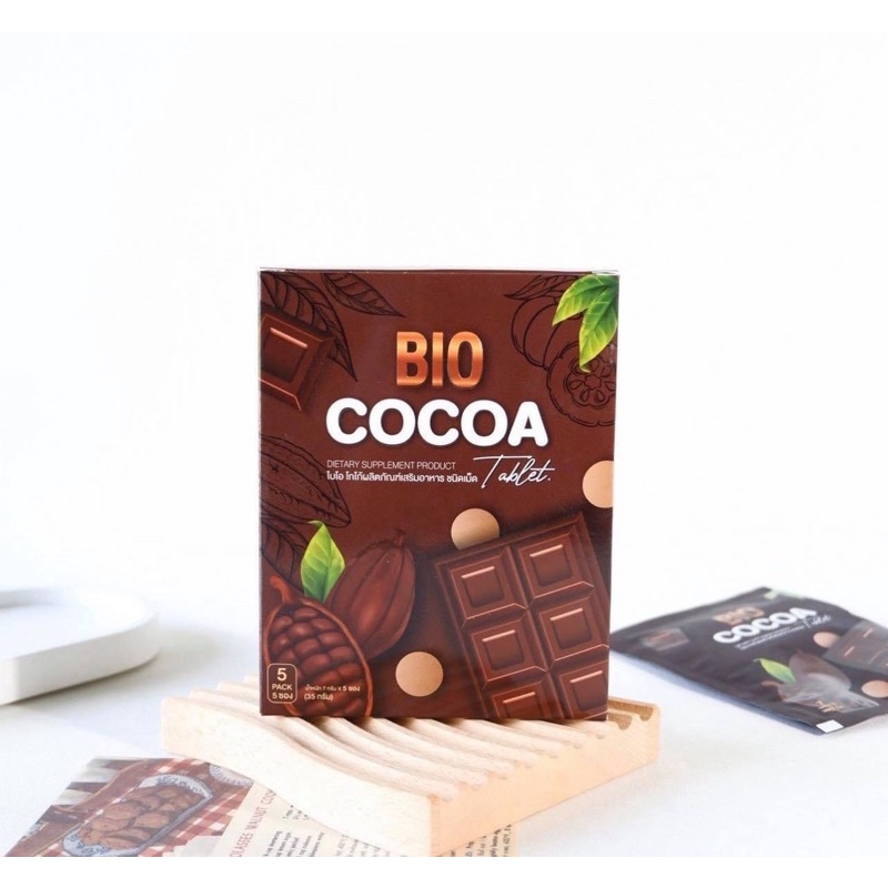BIO COCOA TABLET โกโก้ดีท็อกซ์อัดเม็ด 🌰🌰 1 กล่อง