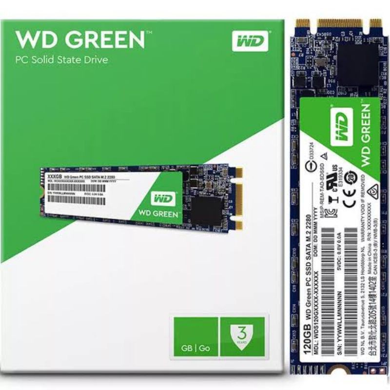 SSD M.2 WD Green 480gb พร้อม win10 แท้ ประกัน 3 ปี