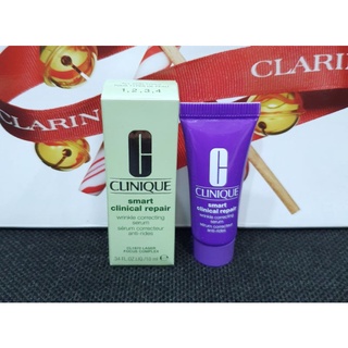 เซรั่มลดเลือนริ้วรอยความเข้มข้นสูง แท้💯%Clinique Smart Clinical Repair Wrinkle Correcting 10ml. มีฉลากไทย