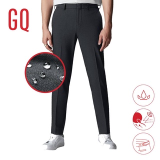 [ลด 200.-, ใช้โค้ด MASEP150] GQ PerfectPants™ กางเกงขายาวผ้าสะท้อนน้ำ สีเทาเข้ม