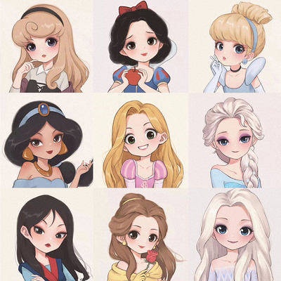 🔥ระบายสีตามตัวเลข🔥 ภาพสีน้ำมันดิจิตอลดิสนีย์เจ้าหญิงการ์ตูนตัวละครห้องตกแต่งสินค้ามือบรรจุบีบอัดของขวัญวันเกิด | Shopee Thailand