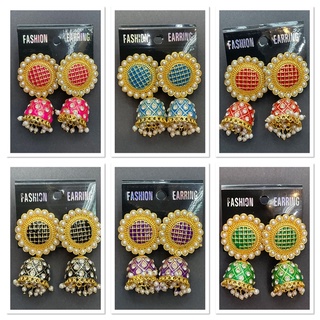 ต่างหูอินเดีย(พร้อมส่ง)Indian Style Earrings