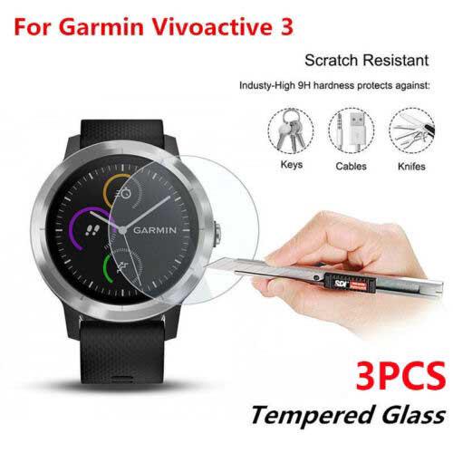 ฟิล์มสำหรับ Garmin Watch Vivoactive 3 temper Glass Film sccreen Protector