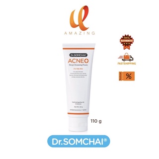 Dr.Somchai Acne Deep Cleansing Form #ดร.สมชาย แอคเน่ ดีฟคลีนซิ่ง โฟม 110 กรัม