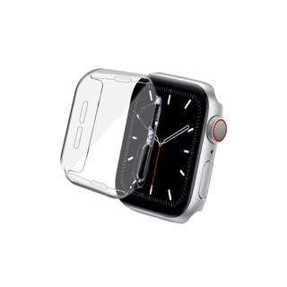 เคส watch 7 se 8 6 5 4 3 2 1 ขนาด 38/40mm 42/44 มม.41mm 45mm ซิลิโคนอ่อนนุ่มหุ้มใสสำ case iwatch case watch 7