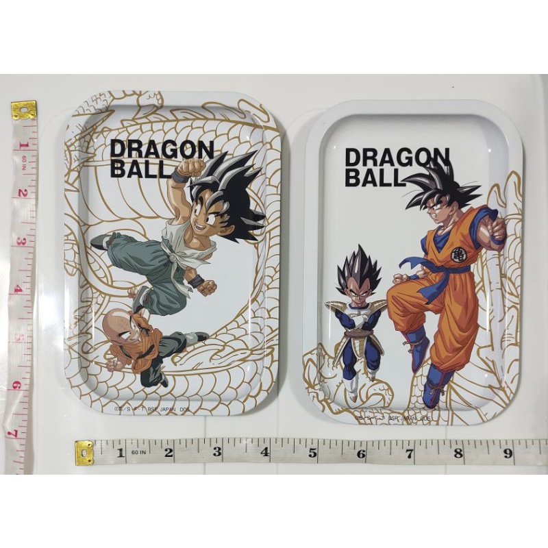 ถาด Dragon Ball Goku และ Krillin Ichiban Kuji Bandai 2 ชิ้น