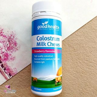 พร้อมส่ง❗ล็อตล่าสุด 09/2023 GoodHealth Colostrum Milk Chew Vanila/Strawberry โคลอสตรุม นมเพิ่มความสูง เคี้ยว