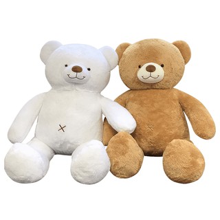 ส่งฟรี!! พี่หมีBigBear ❤️ตุ๊กตาหมีตัวใหญ่ 115cm ของขวัญ❤️ ของขวัญวันเกิด ตุ๊กตายักษ์ ตุ๊กตานุ่มนิ่ม | Smileylife Shop