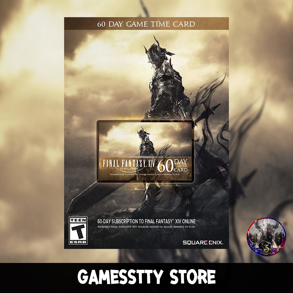 FINAL FANTASY XIV 60 Day time code (FFXIV NA ver.) | Shopee Thailand
