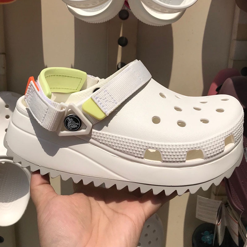 Crocs Hiker Clog รองเท้าหัวโตมัลติเซ็กซ์ พื้นนุ่ม กันลื่น น้ำหนักเบา ใส่สบาย รองเท้าแตะลำลอง