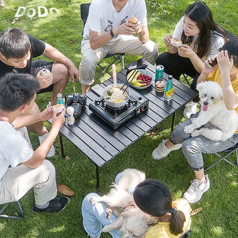 [พร้อมส่ง]DoDo โต๊ะพับได้ โต๊ะพับแคมป์ปิ้ง Folding table แบบพกพา อลูมิเนียม กลางแจ้ง ในร่ม แคมป์ปิ้งปิกนิก พกพาสะดวก thumbnail 10