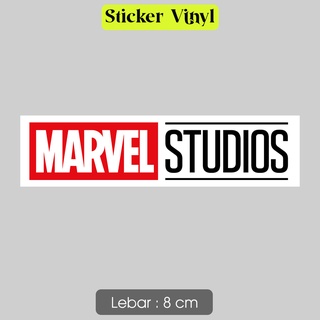 สติกเกอร์ไวนิล ลาย Marvel Studios กันน้ํา สําหรับติดตกแต่ง